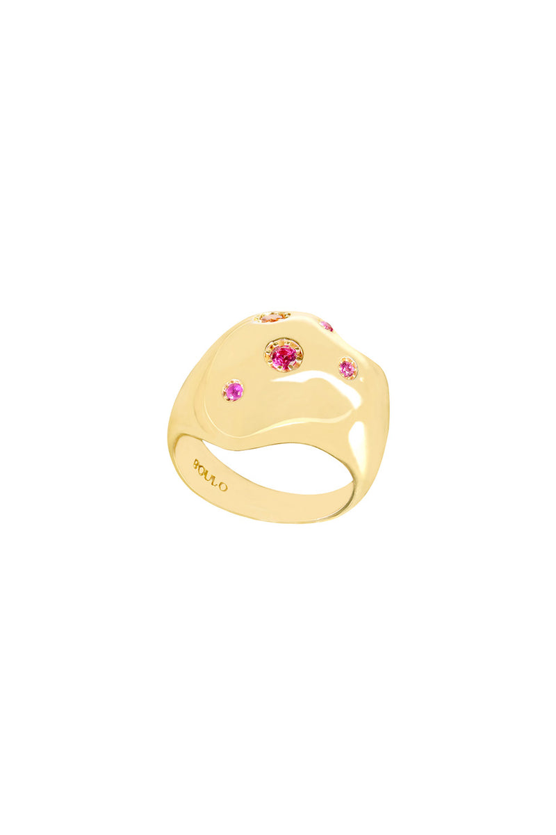 Boulo Shapeless Ring Pink