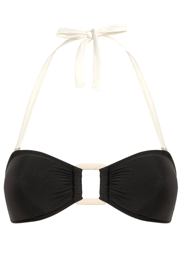 Black Alba Top bikini top | Paolita London