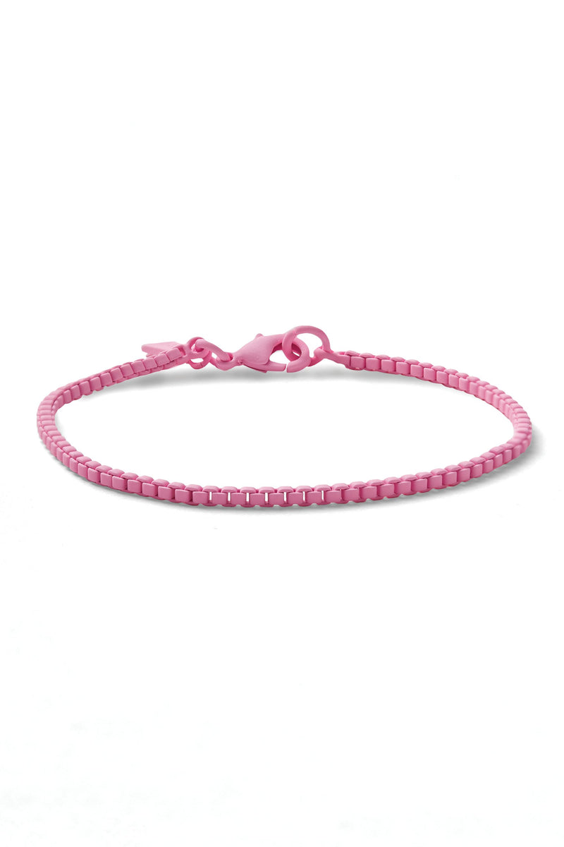 Crystal Haze Plastalina Bracelet Candy Pink