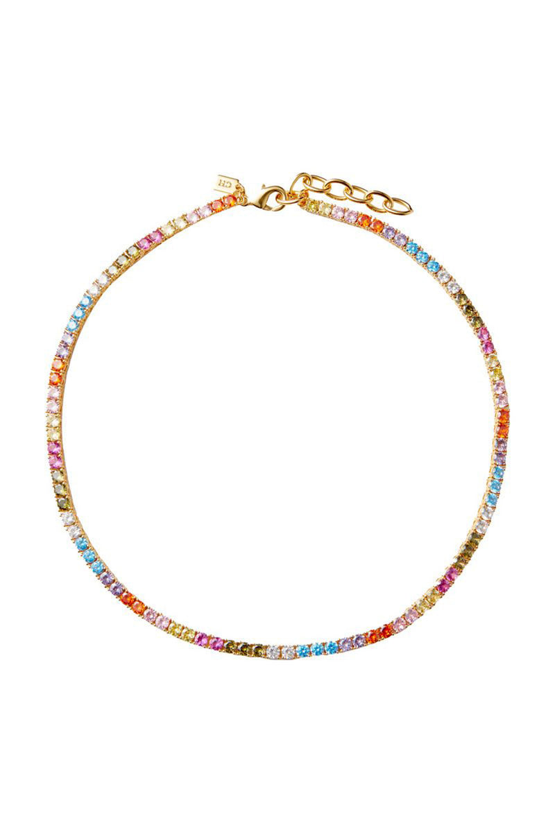 Crystal Haze Serena Necklace Rainbow